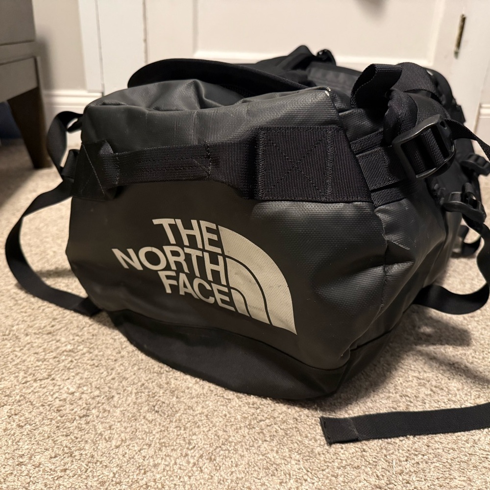 The North Face Black Backpack/Duffel Bag 50L Water Resistant